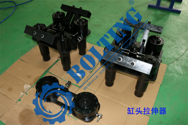 機車缸頭拉伸器，機車軸承座拉伸器、電動盤車機、風動盤車機已測試完畢